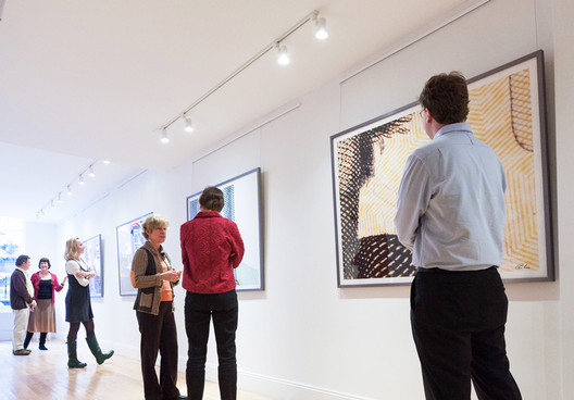 Our Hanging System for Art, on Newbury Street, Boston