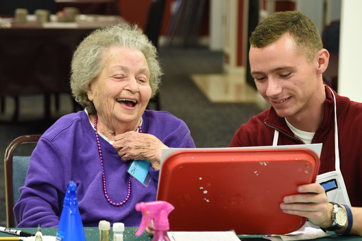 The OMA system for creating art for display serves people living with dementia 